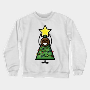 Christmas is Life guy Crewneck Sweatshirt